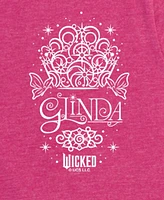 Wicked Little Girls Glinda Graphic Cap Sleeve Dress