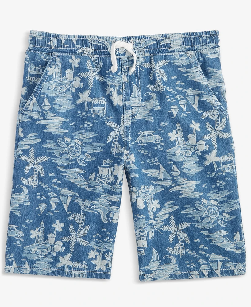 Epic Threads Little & Big Boys Pull-On Printed Cotton Shorts, Exclusively at Macy's