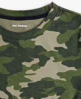 Epic Threads Little & Big Boys Core Camo-Print Short-Sleeve T-Shirt, Exclusively at Macy's