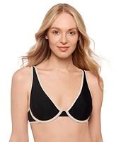 Salt + Cove Juniors' Plunge Underwire Bikini Top, Exclusively at Macy's