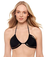 Salt + Cove Juniors' Studded Convertible Bikini Top, Exclusively at Macy's