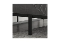 Slickblue Metal Platform Bed Frame with Under-Bed Storage Space