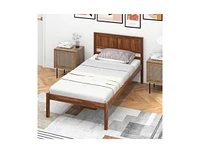 Slickblue Platform Bed Frame with Headboard - Modern