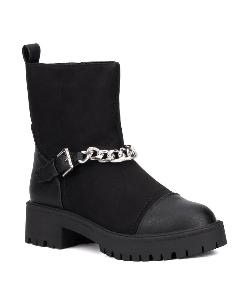 New York & Company Women's Jada Chain Ankle Boots