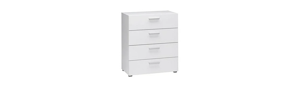 Slickblue Contemporary Style 4-Drawer Bedroom Storage Chest for Modern Organization and Storage