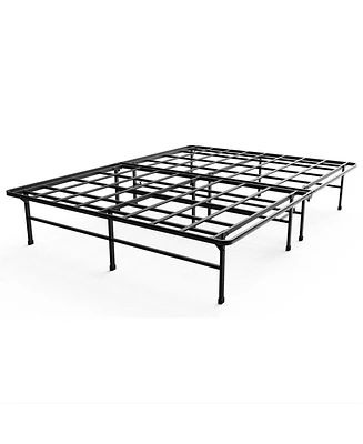 Slickblue Heavy Duty Steel Bed Frame Platform Sturdy Construction for All Mattresses