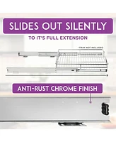 Florida Brands Sliding Rails - Pair of Heavy Duty Drawer Rails with Smooth Sliding System 17"