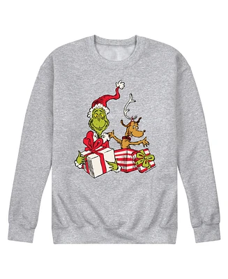 Airwaves Men's The Grinch Presents Long Sleeve Fleece