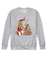 Airwaves Men's The Grinch Presents Long Sleeve Fleece