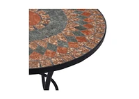 Slickblue Round Outdoor Patio Bistro Table for Stylish Dining and Relaxing in Outdoor Spaces