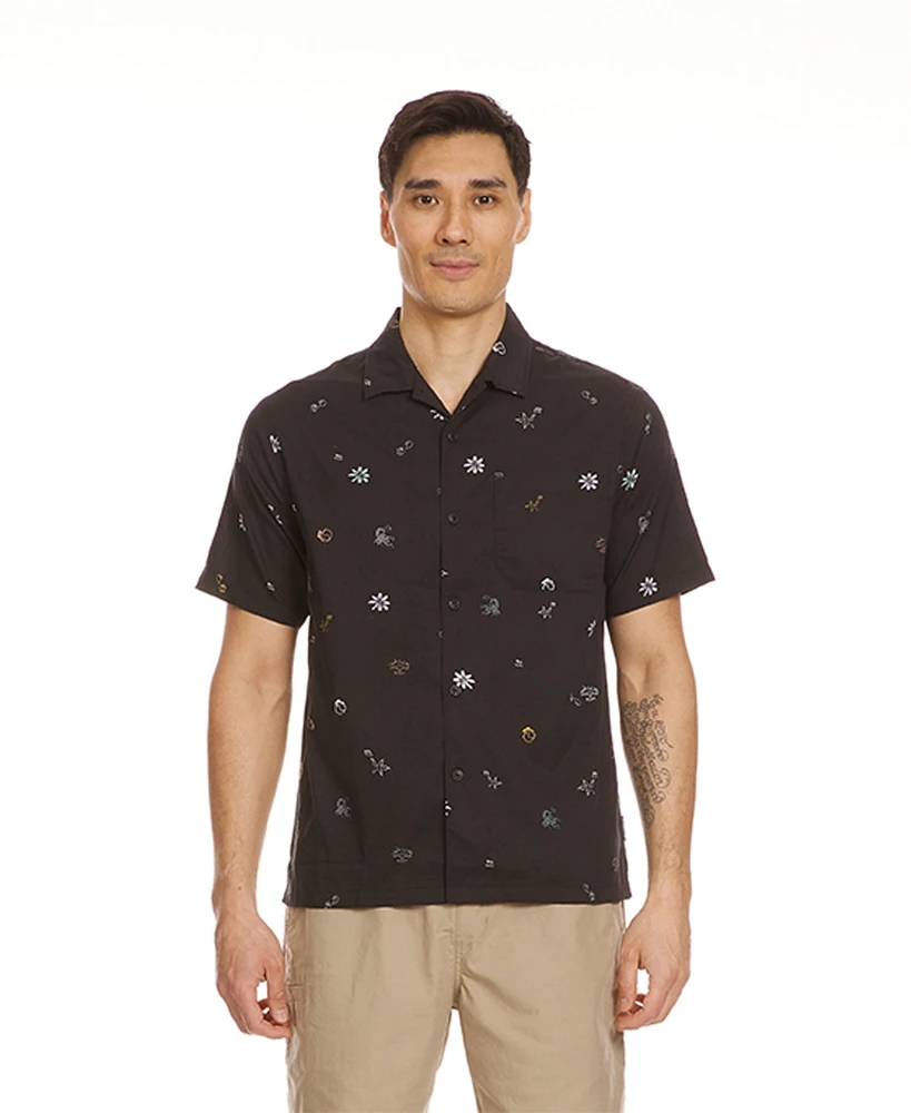 Quiksilver Men's Beach Club Casual Woven Shirt