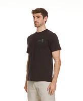 Quiksilver Men's Florida Palm Badge Short Sleeve Tee