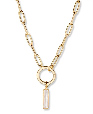 brook & york Colette Birthstone Elongated Necklace