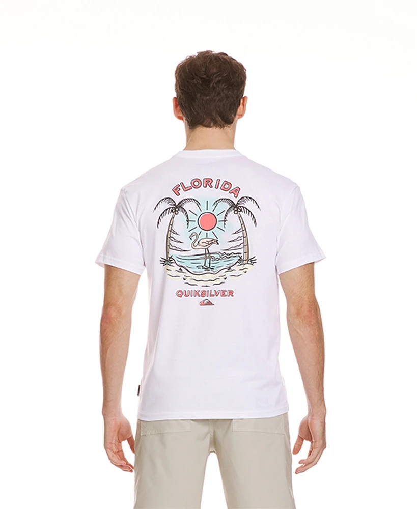 Quiksilver Men's Florida Native Bird Short Sleeve Tee