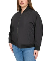 Levi's Trendy Plus Lightweight Zip-Front Bomber Jacket