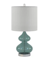 510 Design Ellipse Curved Glass Table Lamp, Set of 2