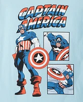 Epic Threads Little & Big Boys Captain America Graphic Short-Sleeve T-Shirt, Exclusively at Macy's