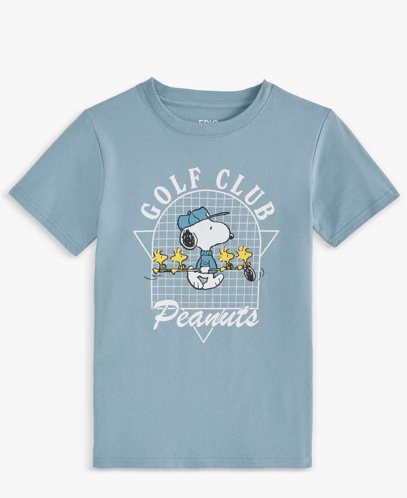 Epic Threads Little & Big Boys Snoopy Golf Club Graphic Short-Sleeve T-Shirt, Exclusively at Macy's