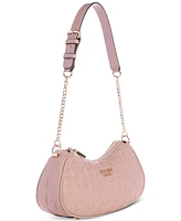 Guess Kori Top Zip Medium Quilted Shoulder Bag