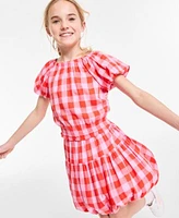 Epic Threads Little Big Girls Gingham Smocked Top Bubble Skirt Exclusively At Macys