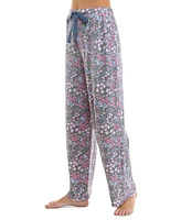 Roudelain Women's Printed Drawstring Pajama Pants