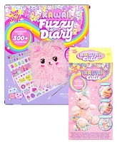 Just My Style Bundle Kawaii Fuzzy Diary, Kawaii Collectible