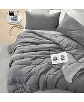Nourishing Retreat - Coma Inducer Oversized Comforter Set - Steeple Gray,King