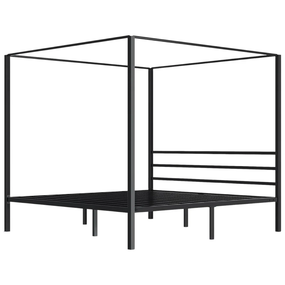 Slickblue Modern Four Poster Canopy Bed