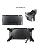 Mondawe 24 Inch 3D Flame Electric Infrared Quartz Fireplace Stove With Remote Control