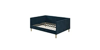 Slickblue Modern Upholstered Daybed - Versatile Sofa Bed for Living Room or Guest Room