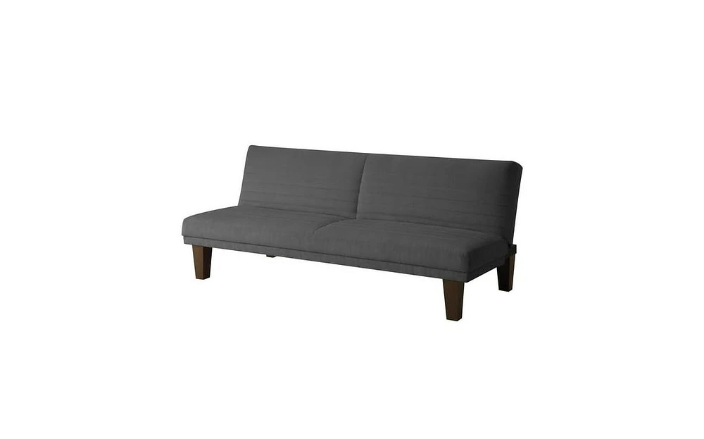 Slickblue Modern Adjustable Futon Sleeper Sofa - Convertible Couch for Small Spaces