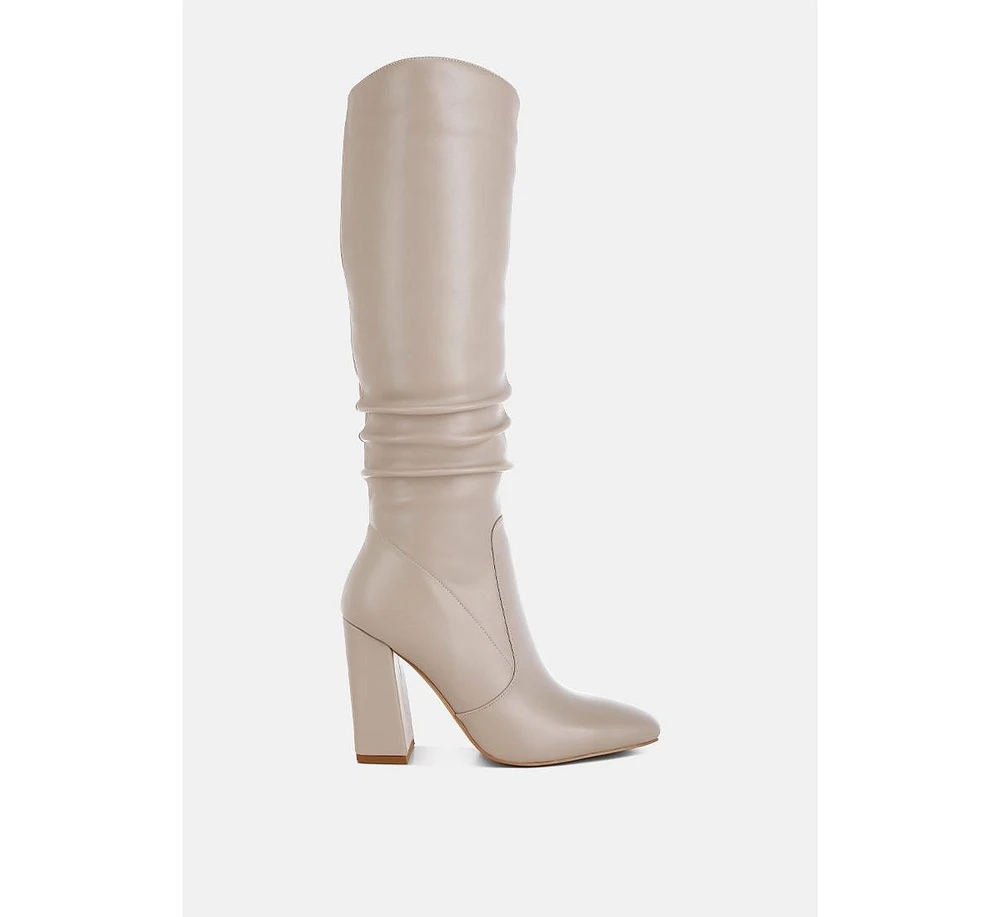 London Rag Yanir Slouchy Shaft Knee-High Boots