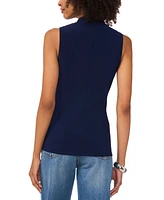 Vince Camuto Women's Crossover Wrap-Front Sleeveless Top