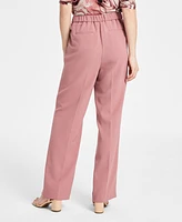 Bar Iii Women's High-Rise Wide-Leg Pants, Exclusively at Macy's