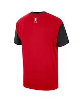 Nike Men's Red Miami Heat 2024/25 City Edition Courtside Color Block T-Shirt