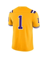 Nike Men's 1 Gold Lsu Tigers Alternate Game Jersey