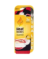 Heat Holders Ultra Lite Ellen Festive Gingerbread Crew Socks