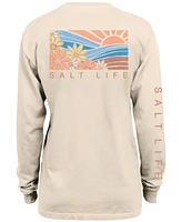 Salt Life Women's Daily Wave Cotton Boyfriend Tee