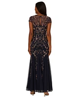 Adrianna Papell Women's Embellished Godet Gown