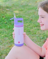 Grosche Alpine Flip 'N Sip 16 oz. Kids Insulated Water Bottle with Straw