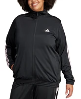 adidas Plus Essentials Tricot Three Stripes Track Jacket