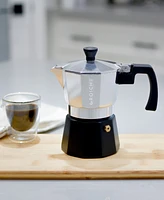 Grosche Milano Tuxedo Stovetop Cup Espresso Maker Moka Pot