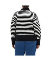 City Chic Plus Hampstead Narrow Stripe Sweater