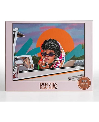 Puzzles of Color Old Classic By Domonique Brown - 500 Piece Puzzle