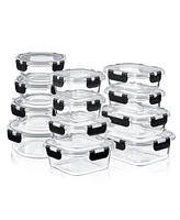 Sorbus 24-Piece Glass Food Storage Containers with Lids