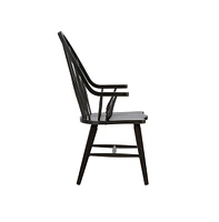 Liberty Furniture Windsor Back Arm Chair - Black