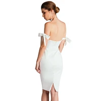 Pia Gladys Perey Women's Corset Off the Shoulder Dress