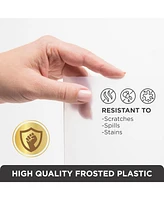 Florida Brands Hard Plastic Shelf Liner for Pull Out Shelf - Fits Pull Out Organizers 20" x 21"