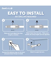 Jool Baby Toddler Multi-Use Safety Strap for Cabinets, Fridges, Drawers, Damage-Free Adhesives Safety Set