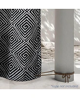 Outdoor Gobi Print Uv Protected Privacy Grommet Curtain Panel, 52"×96"